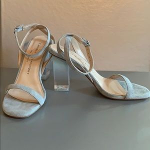 Light Blue Chinese Laundry Strappy Heels
